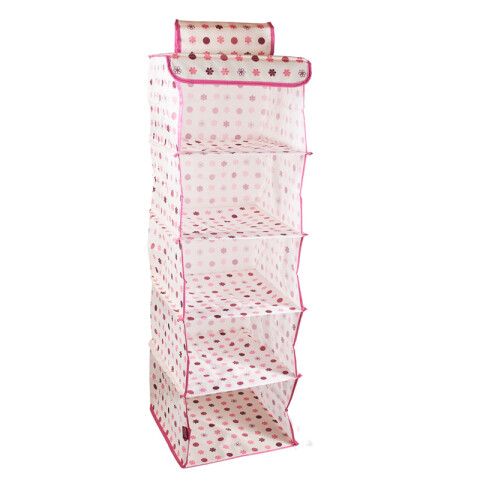 Organizador tela para ropero colgar 5 estantes 28*28*90cm Organizador Tela Para Ropero Colgar 5 Estantes 28*28*90cm