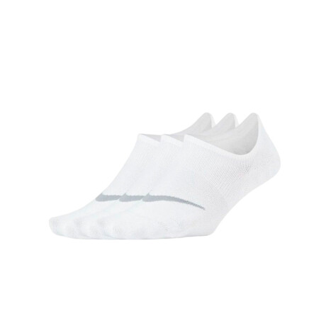 NIKE W NK EVERYDAY LTWT FOOT 3PR White