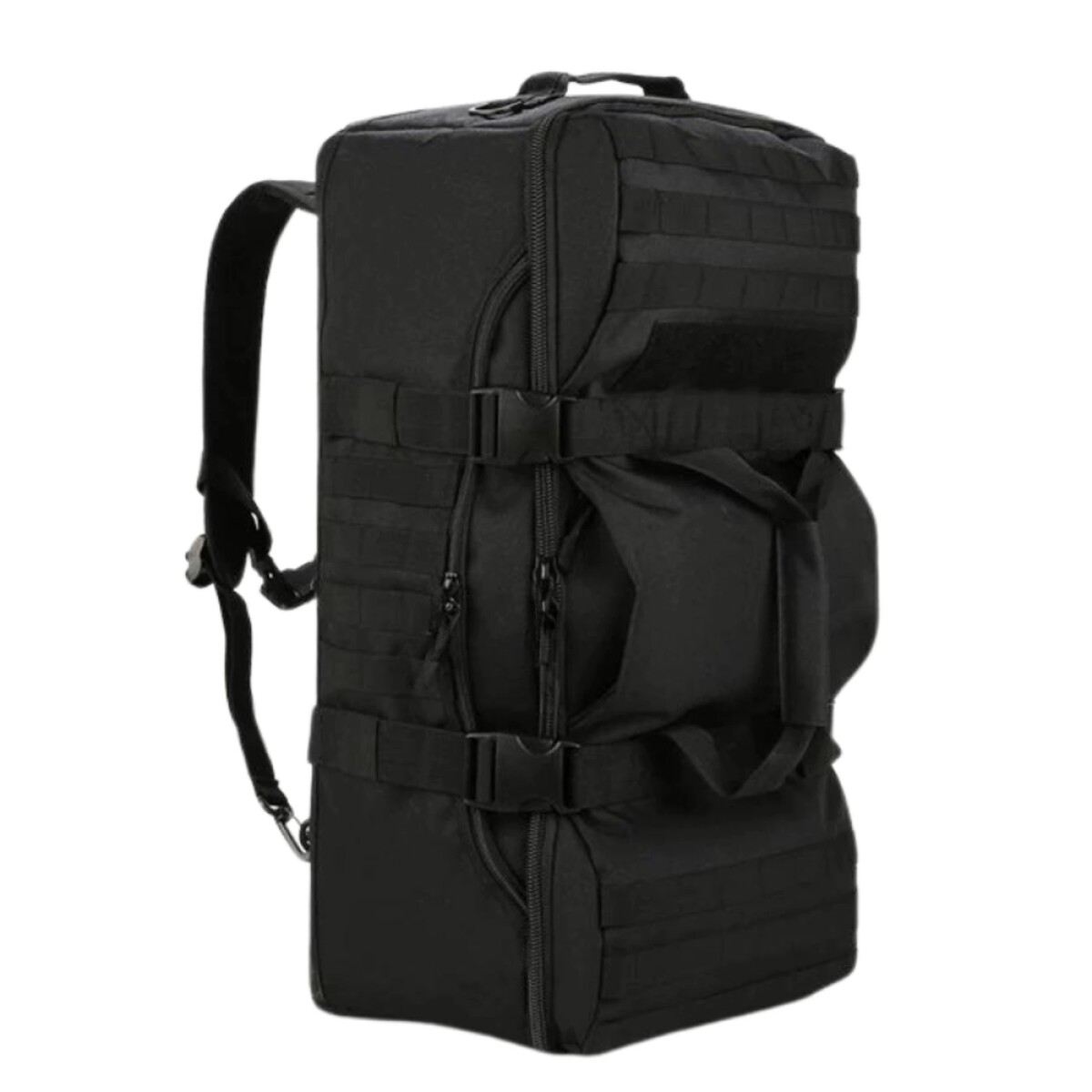Bolso mochila 2 en 1 - 60 litros - Negro 