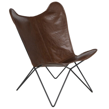 BUTACA CUERO MARRON BKF