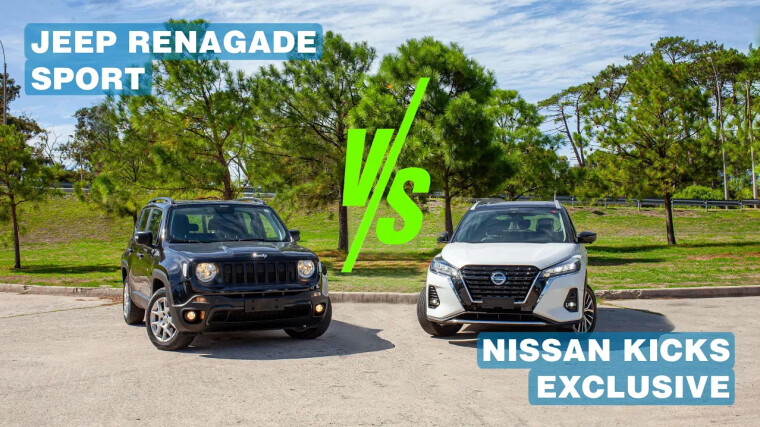 ¡Nissan Kicks Exclusive vs. Jeep Renegade Sport!