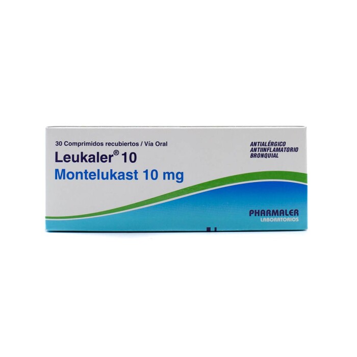 LEUKALER 10 MG. CJ X 30 COMP. única