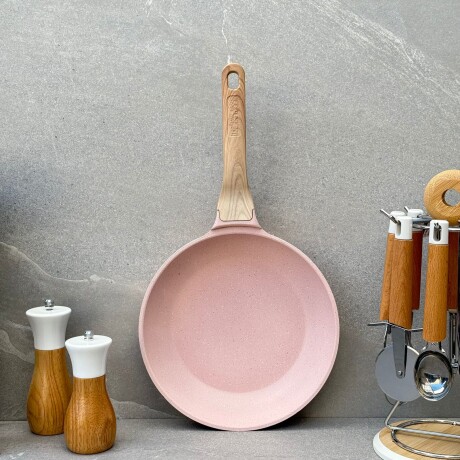 Sarten Aluminio Fundido Recubrimiento Cerámico 28cm MGC - Rosado Sarten Aluminio Fundido Recubrimiento Cerámico 28cm MGC - Rosado