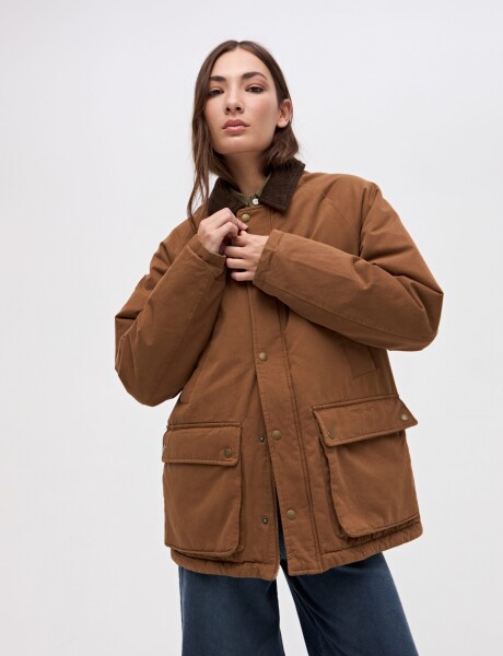 Campera Lux Chocolate