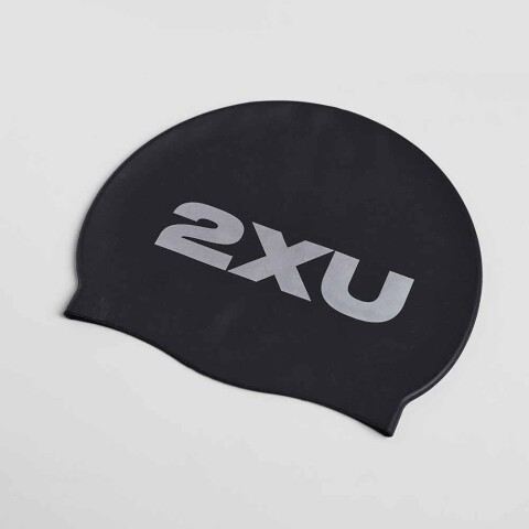 Gorra Training Silicone Swim Cap Unisex Black/black