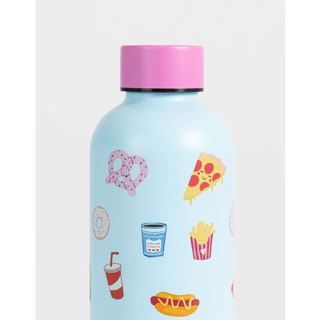 Botella Metálica Estampada Combinacion Multicolor