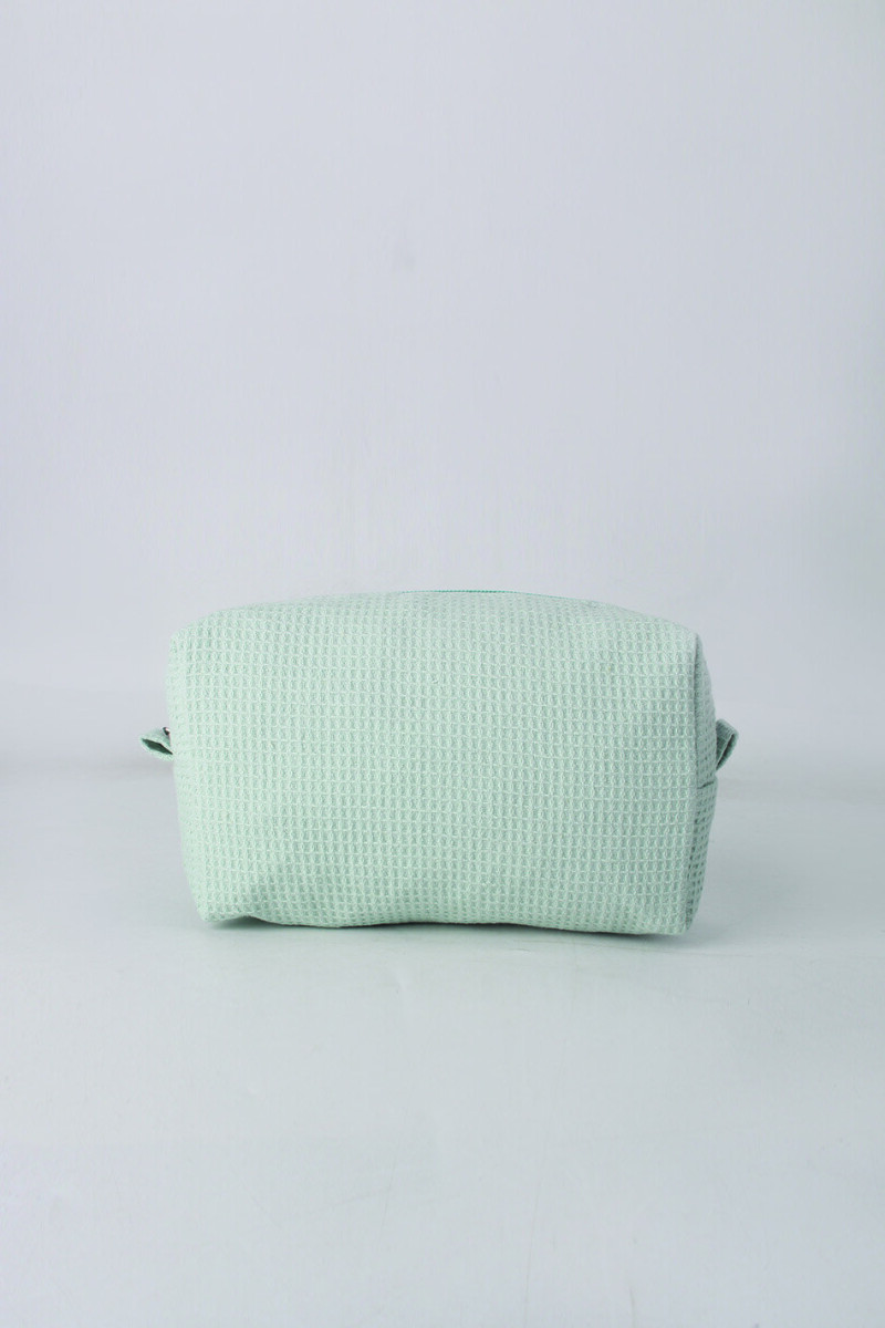 Necessaire waffle Menta