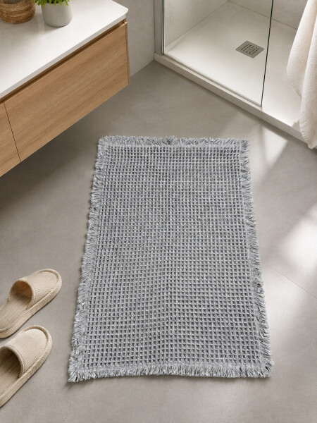 ALFOMBRA GOFRE GRIS