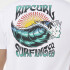 Remera Rip Curl Men Hazed & Tubed Blanco
