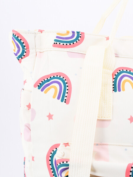 MOCHILA PRINCESA BLANCO