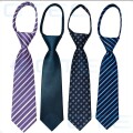 Corbata Estampada Con Cremallera Y Nudo Listo Para Usar Corbata Estampada Con Cremallera Y Nudo Listo Para Usar