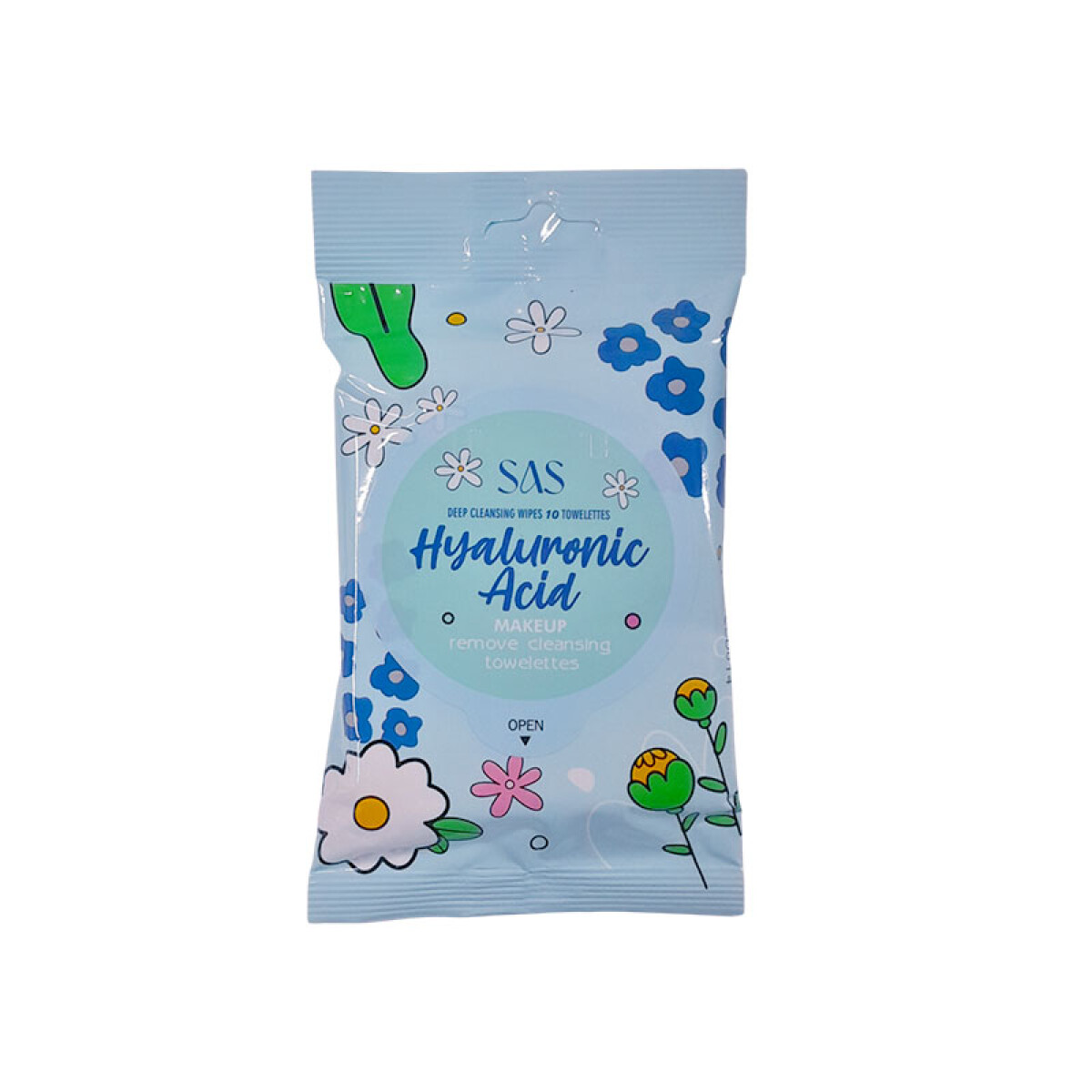 Toallitas desmaquillantes ácido hialurónico x10pcs - Toallitas Desmaquillantes ácido Hialurónico X10pcs 