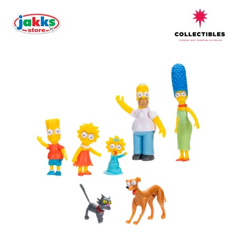 THE SIMPSONS! SET DE FIGURAS 2.5" THE SIMPSONS! SET DE FIGURAS 2.5"