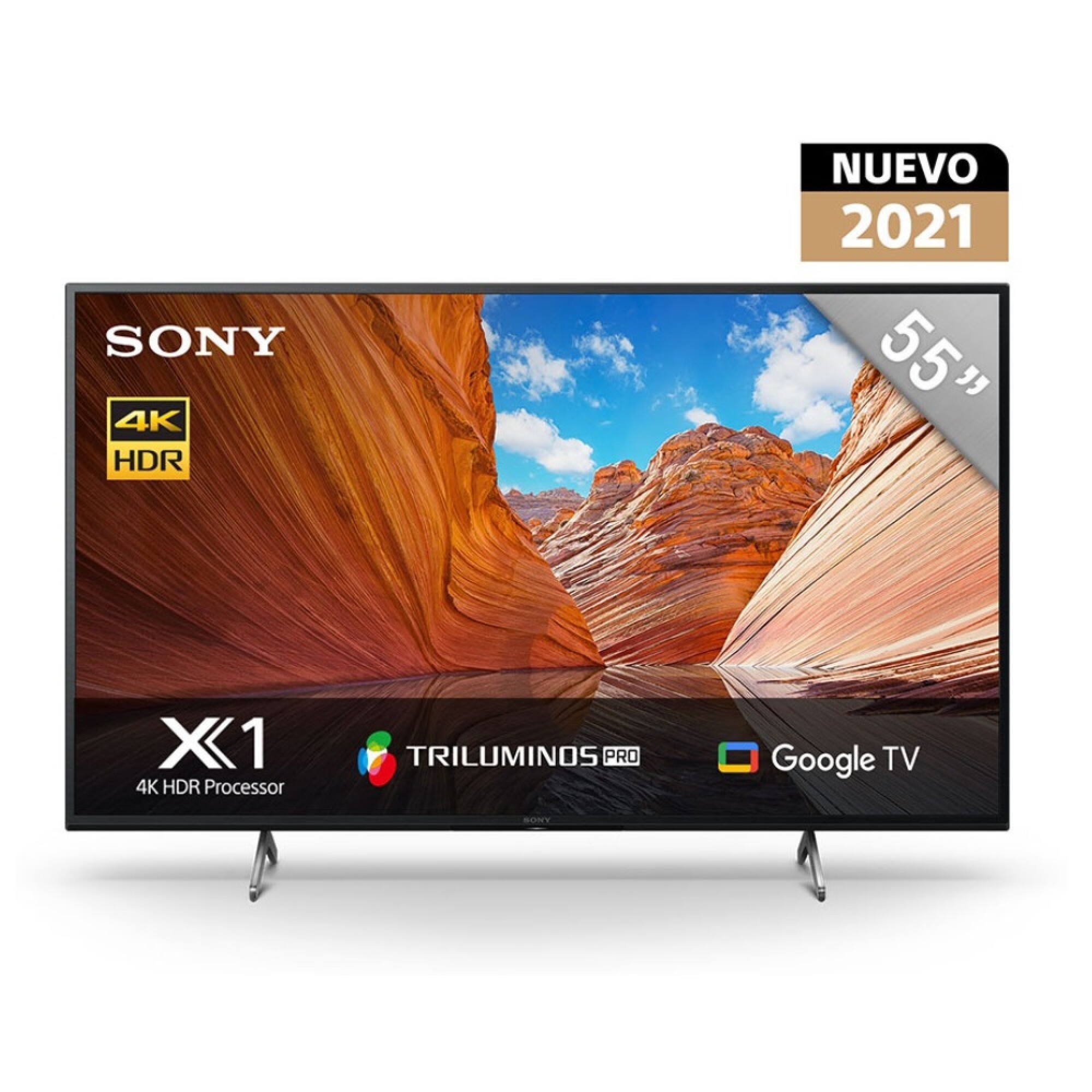 Smart TV Sony 55 4K KD-55X80J — MultiAhorro Hogar