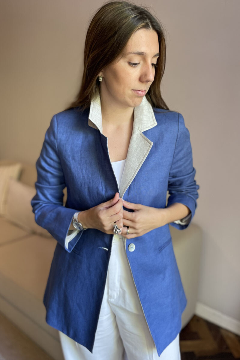 Blazer jackie Azul