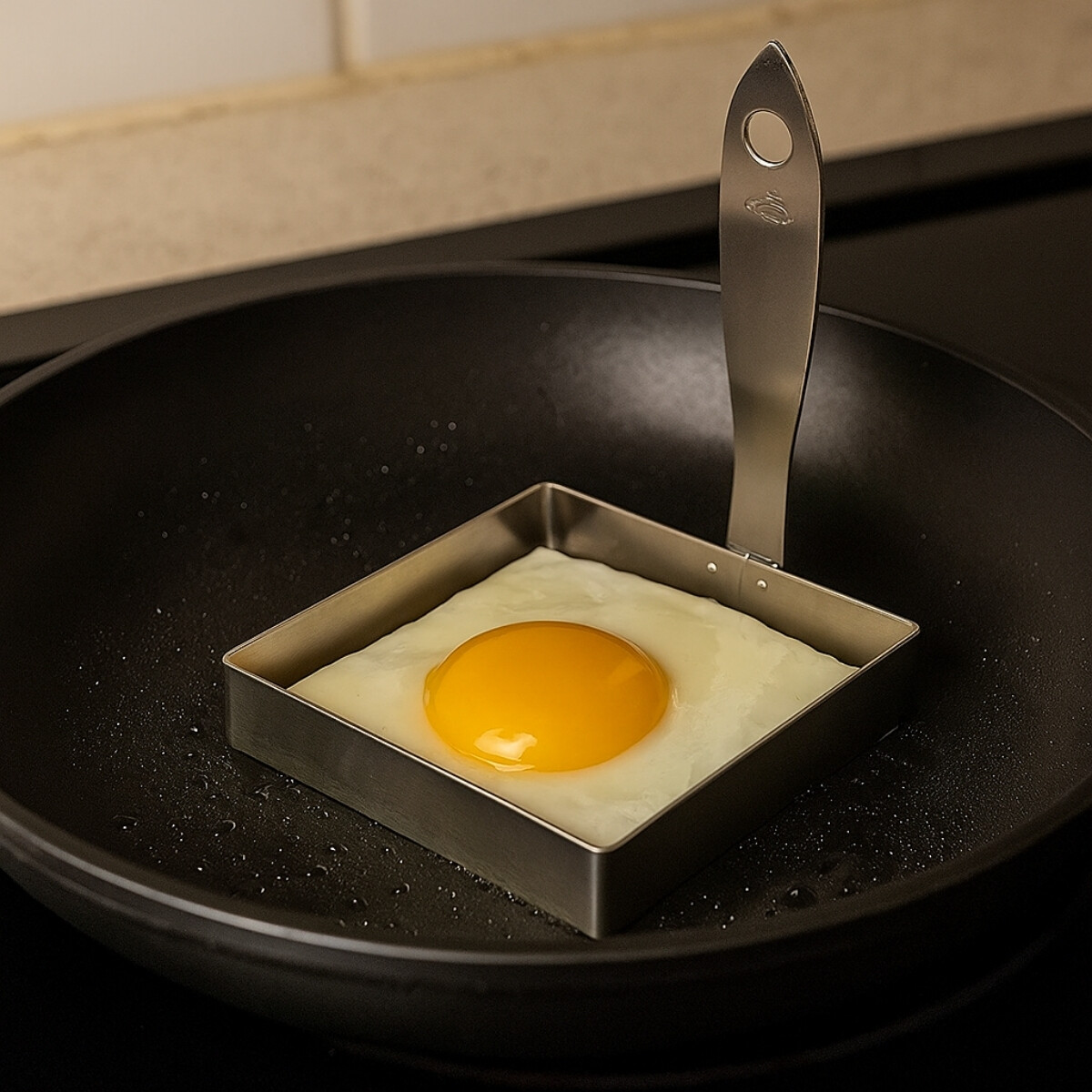 Molde de huevo cuadrado 8.5x8.5cm 