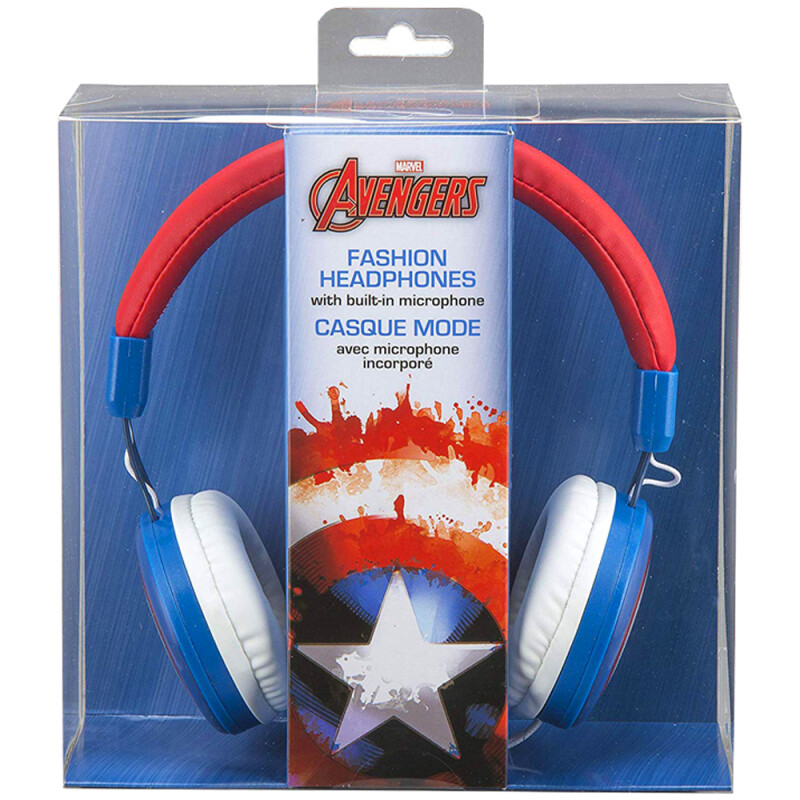 Auricular Vincha Niño Marvel Avengers Capitan America Rojo Auricular Vincha Niño Marvel Avengers Capitan America Rojo