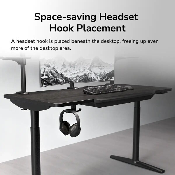 Esritorio Gamer Cougar Eléctrico E-odyssey Altura ESCRITORIO ELECTRICO COUGAR E-ODYSSEY