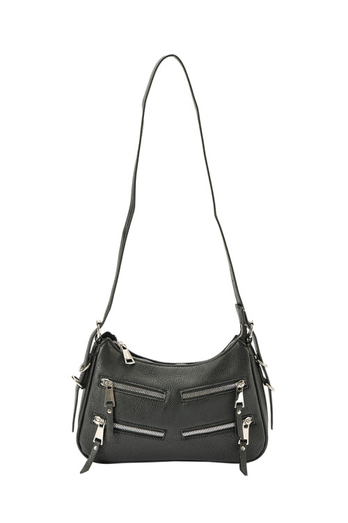 Cartera Seda Negro