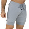 SHORT WAR 2N1 MEN POLY/ELAST EVERLAST DYNAMIC NA M6 CHARCOAL