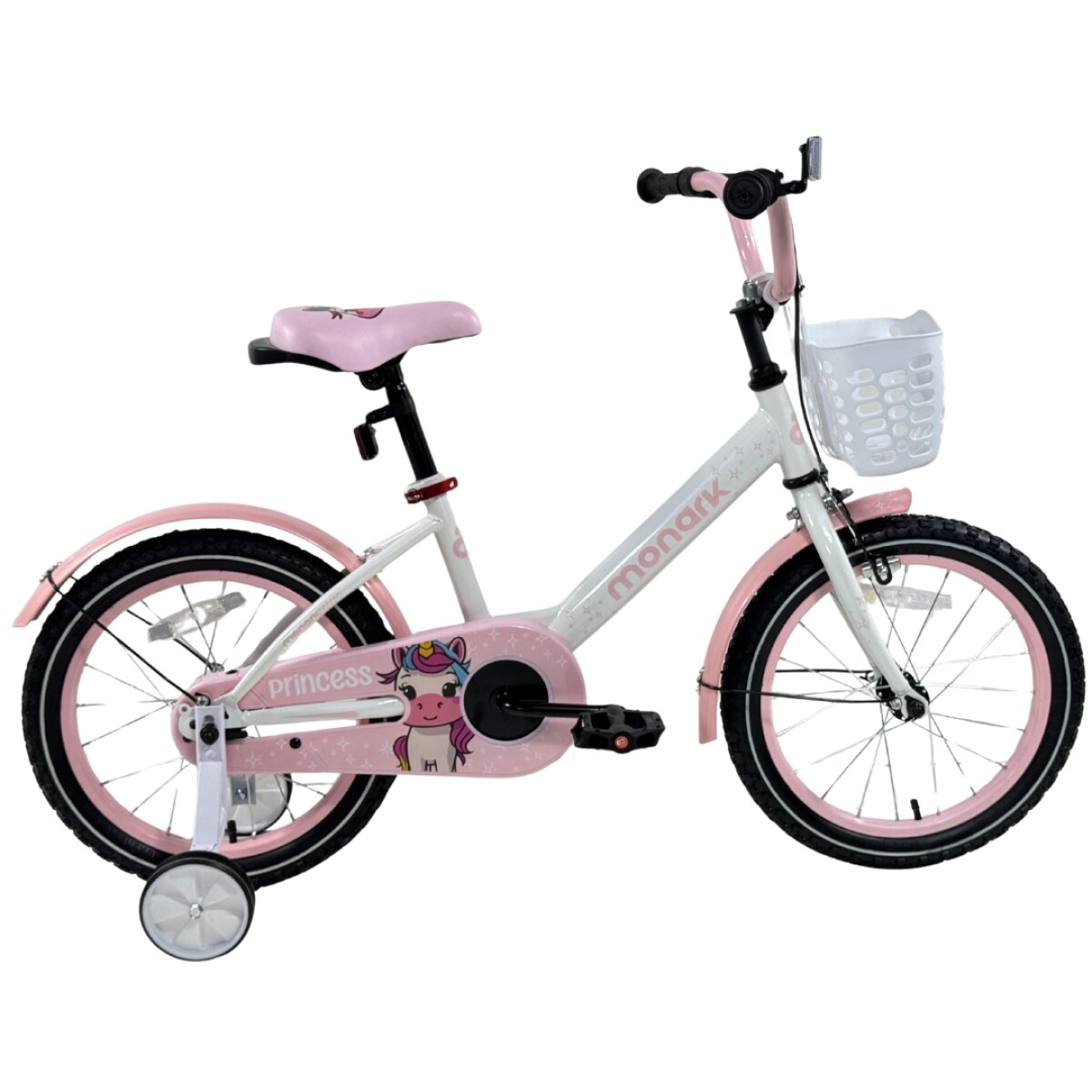 Bicicleta Monark Princess Aro 12" Blanca 