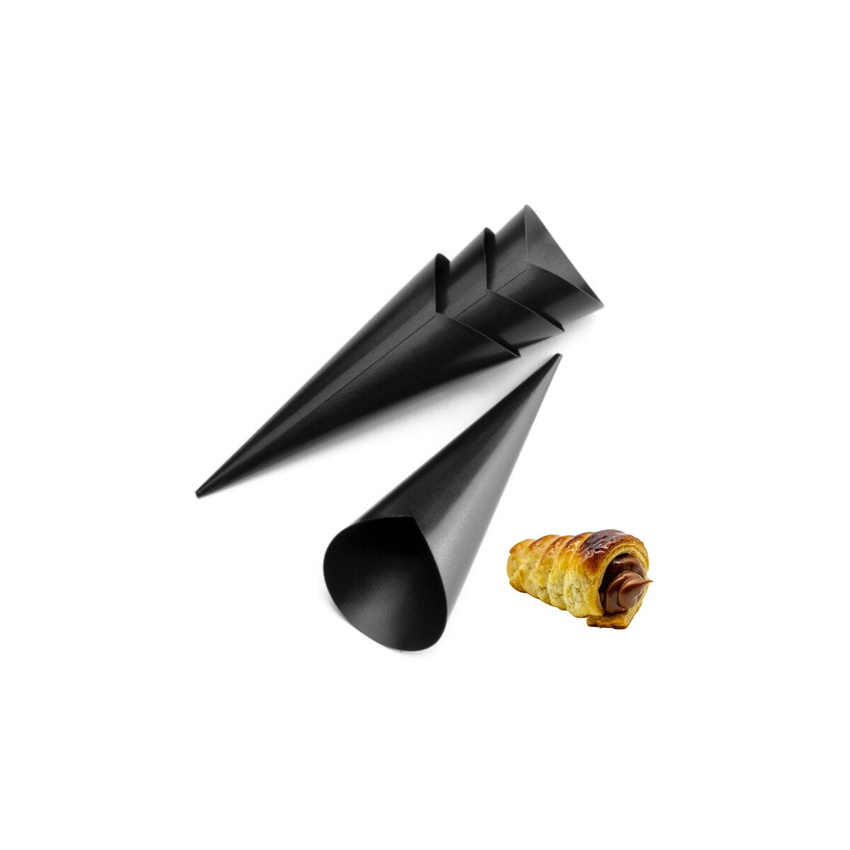 Molde Cañón Antiadherente Set 4 Unidades 12 cm 