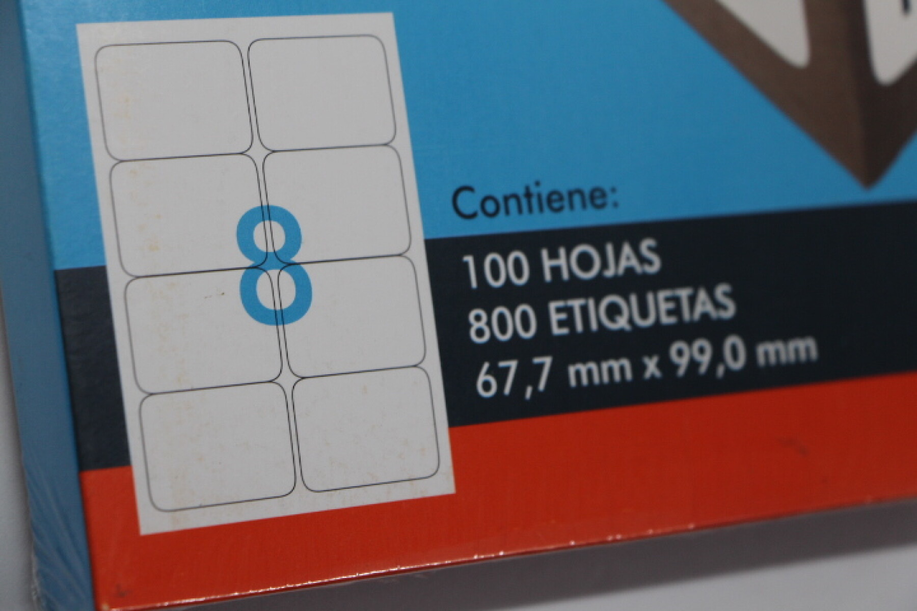 ETIQUETA ROTOLA TAMAÑO A4 318 - MODELO 8 