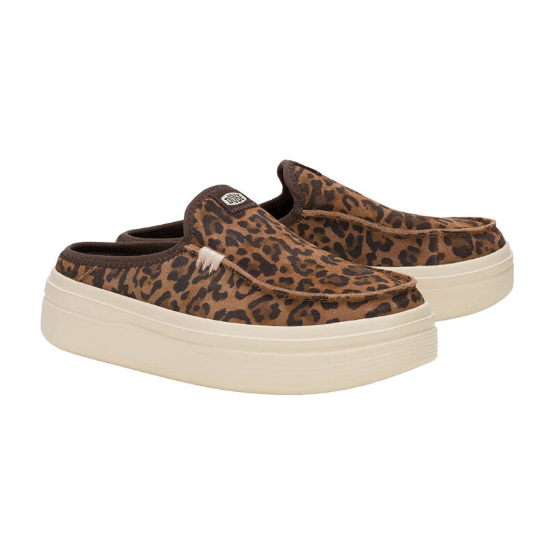 Zuecos Austin Lift Classic - Mujer Brown Leopard