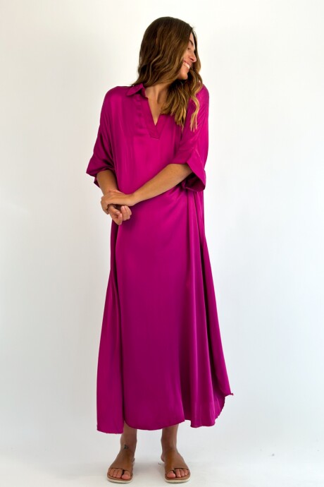 VESTIDO MARBELLA FUCSIA