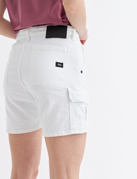 Short jean Isla color 24 White
