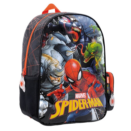 Mochila Básica De Marvel Spider-man Villanos 42x33 Mochila Básica De Marvel Spider-man Villanos 42x33