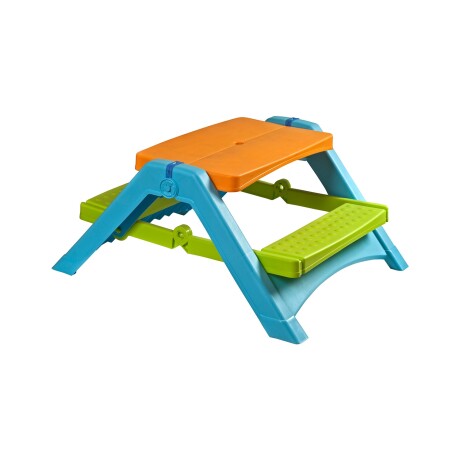Mesa para niños plegable con asientos 103cm x 86cm x 49cm Mesa para niños plegable con asientos 103cm x 86cm x 49cm
