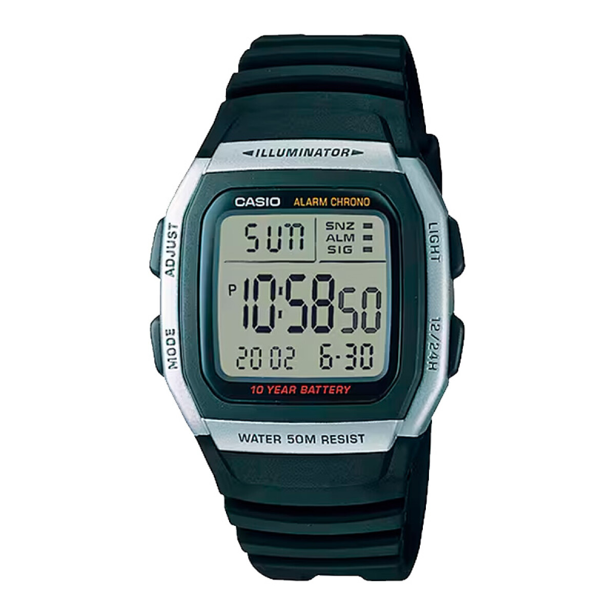 Reloj Casio Clásico W-96H - 1AVDF 