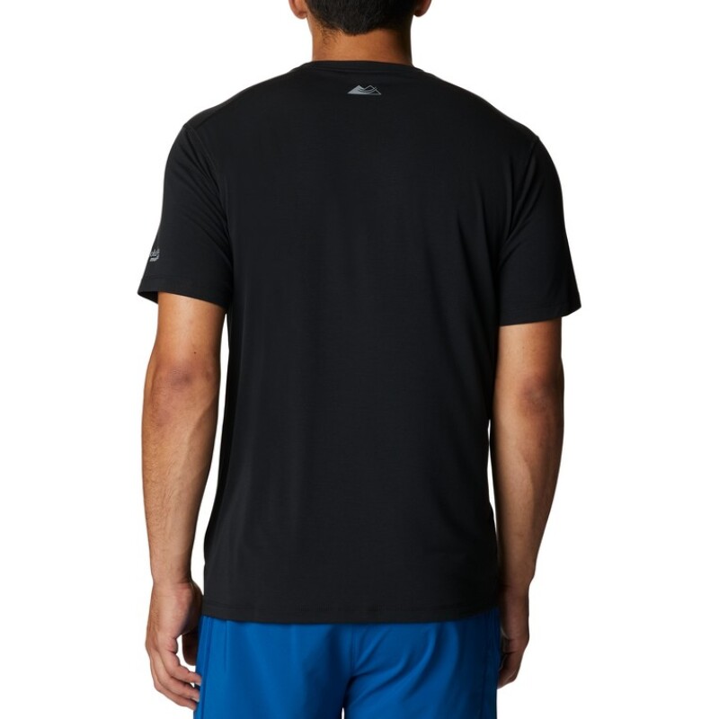 Remera Endless Trail Running Hombre BLACK