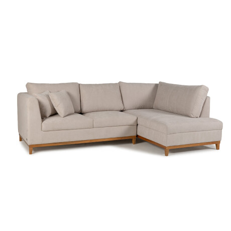 Rinconera Belfast - Tela Microfibra - Chaise derecho 2226 (Beige)