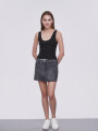 Musculosa Flam Negro