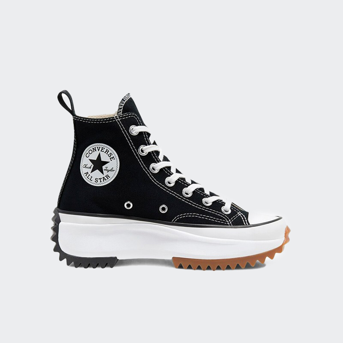 Botitas Converse Run Star Hike Hi - Black/white/gum 