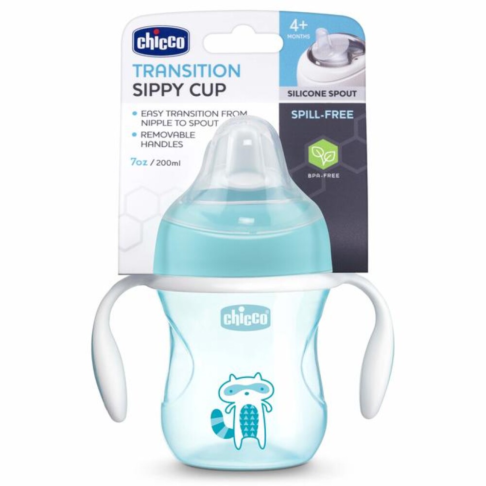 Vaso evolutivo 4m+ CHICCO celeste