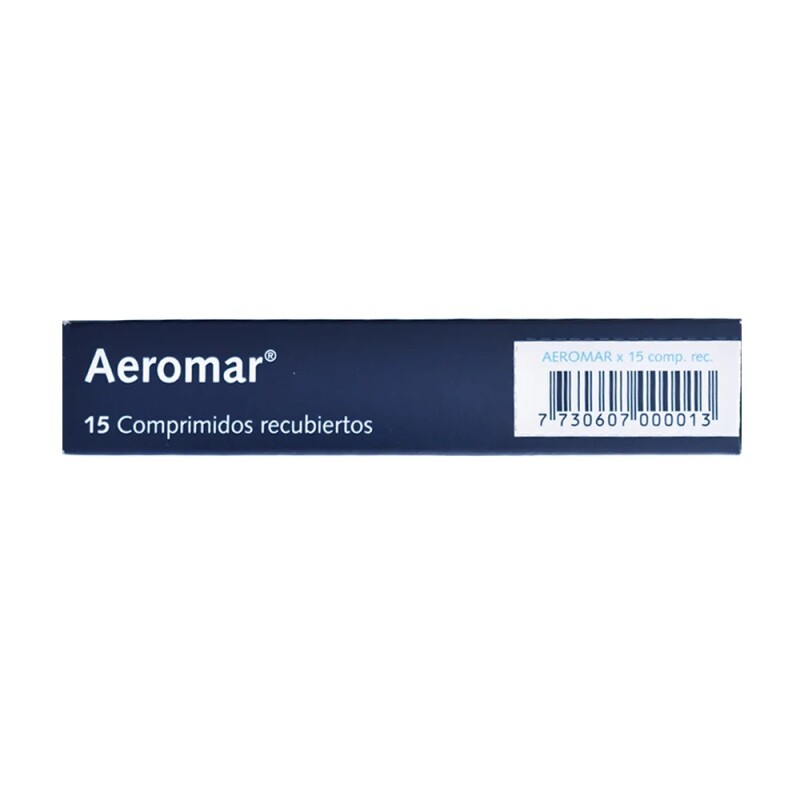 Aeromar 15 Comprimidos Aeromar 15 Comprimidos
