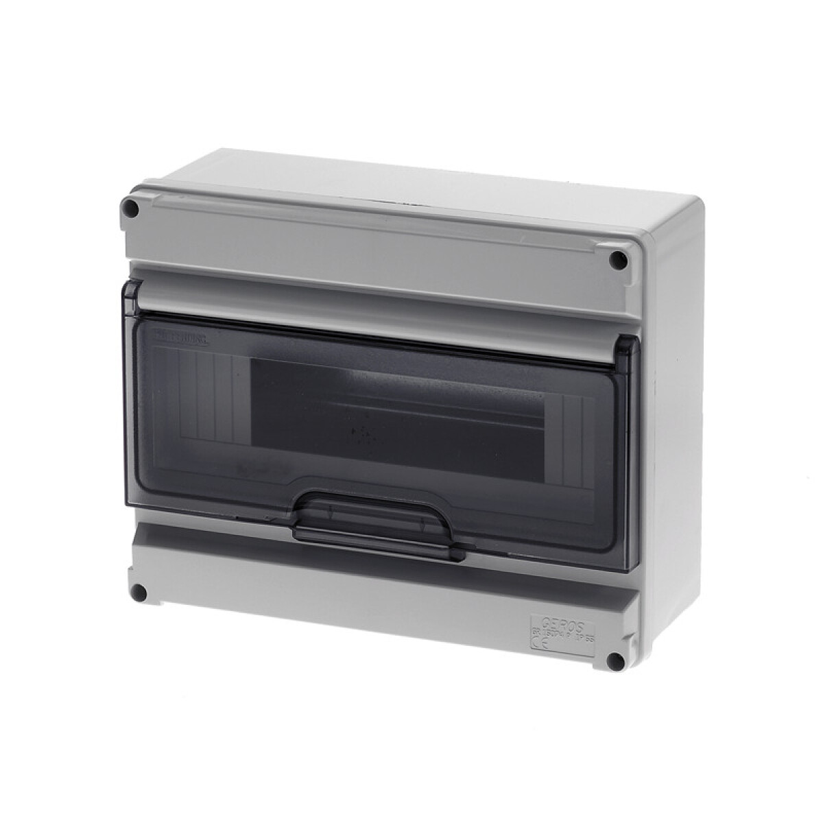Tablero de adosar din 12 módulos puerta fumé, IP65 - GR5064 