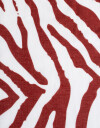 Pashminas Pashmina Algodón Animal Print - Rojo Burdeaux