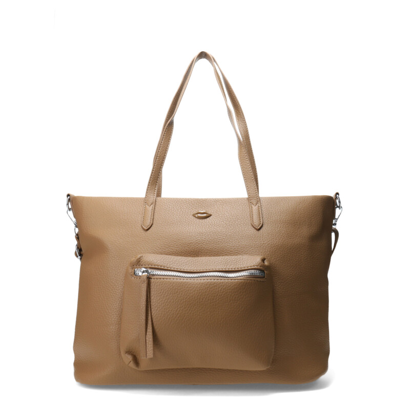 Cartera Las Oreiro Marrón Camel