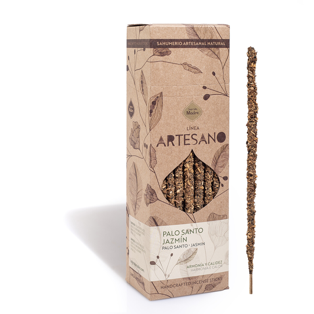 INCIENSO LÍNEA ARTESANO SAGRADA MADRE X30 - Palo Santo/jazmin 