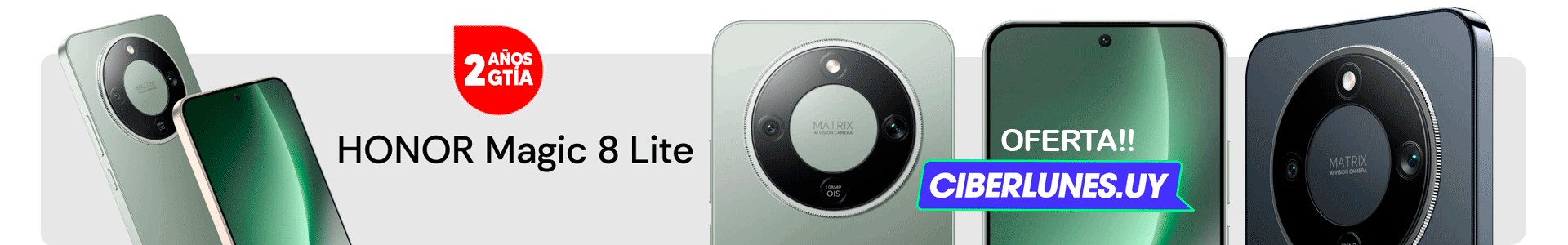 Oferta Honor Magic 8 Lite