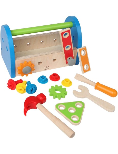 Caja de herramientas de juguete en madera Hape Caja de herramientas de juguete en madera Hape
