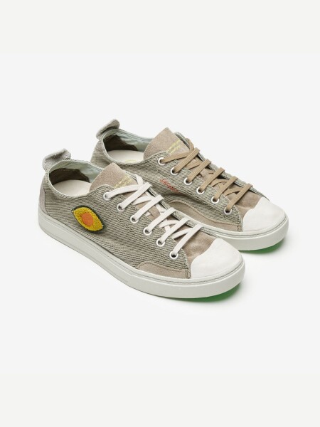 SHOES KOTO COTTON VINTAGE TERRA ALGUE