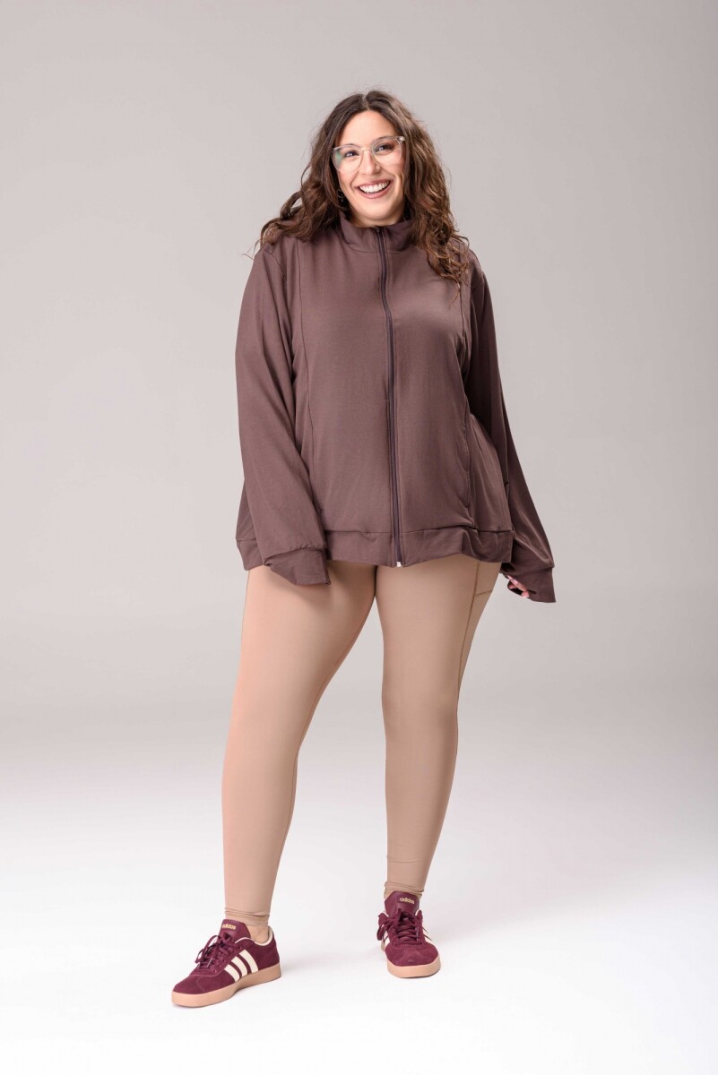 Campera Fit - Chocolate 