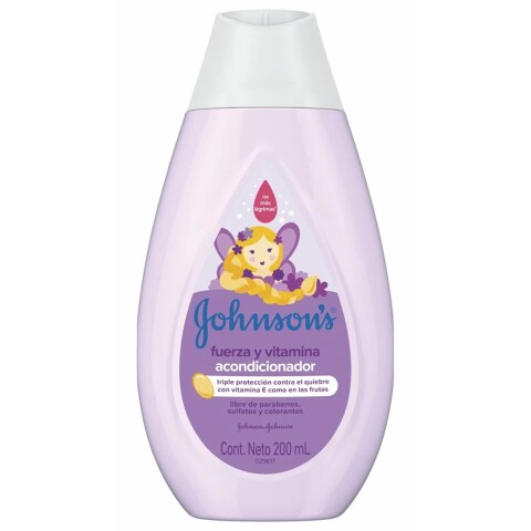 Acondicionador Johnson's Baby Fuerza y Vitamina 200 ml Acondicionador Johnson's Baby Fuerza y Vitamina 200 ml