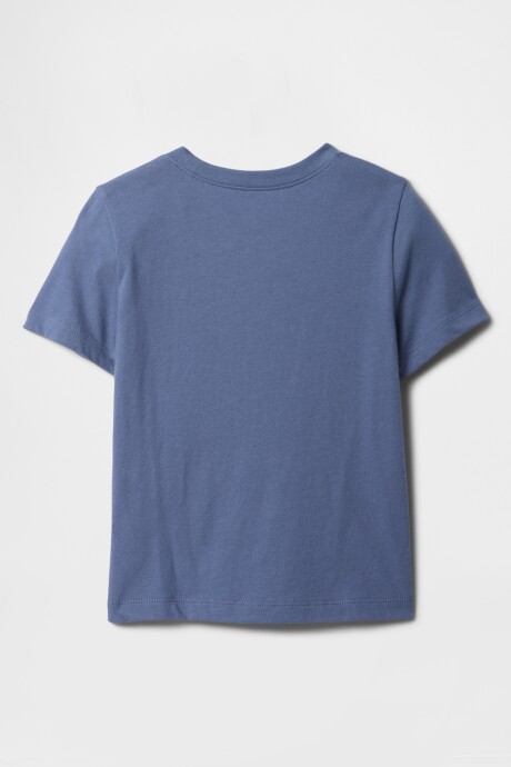 Remera Logo Gap Disney Toddler Niño Bijoue Blue