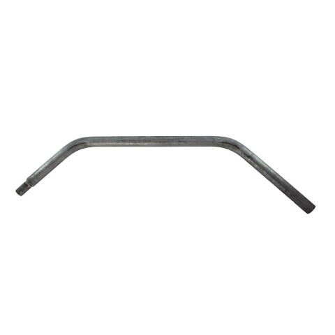 Brazo galvanizado de 1" con adaptador p/ 3/4" x 1m B40507